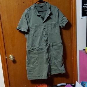 Lucky Brand Olive Green Jumper Shorts XL